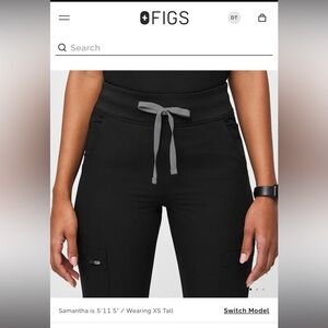 Figs High Waisted Yola Scrub Pants